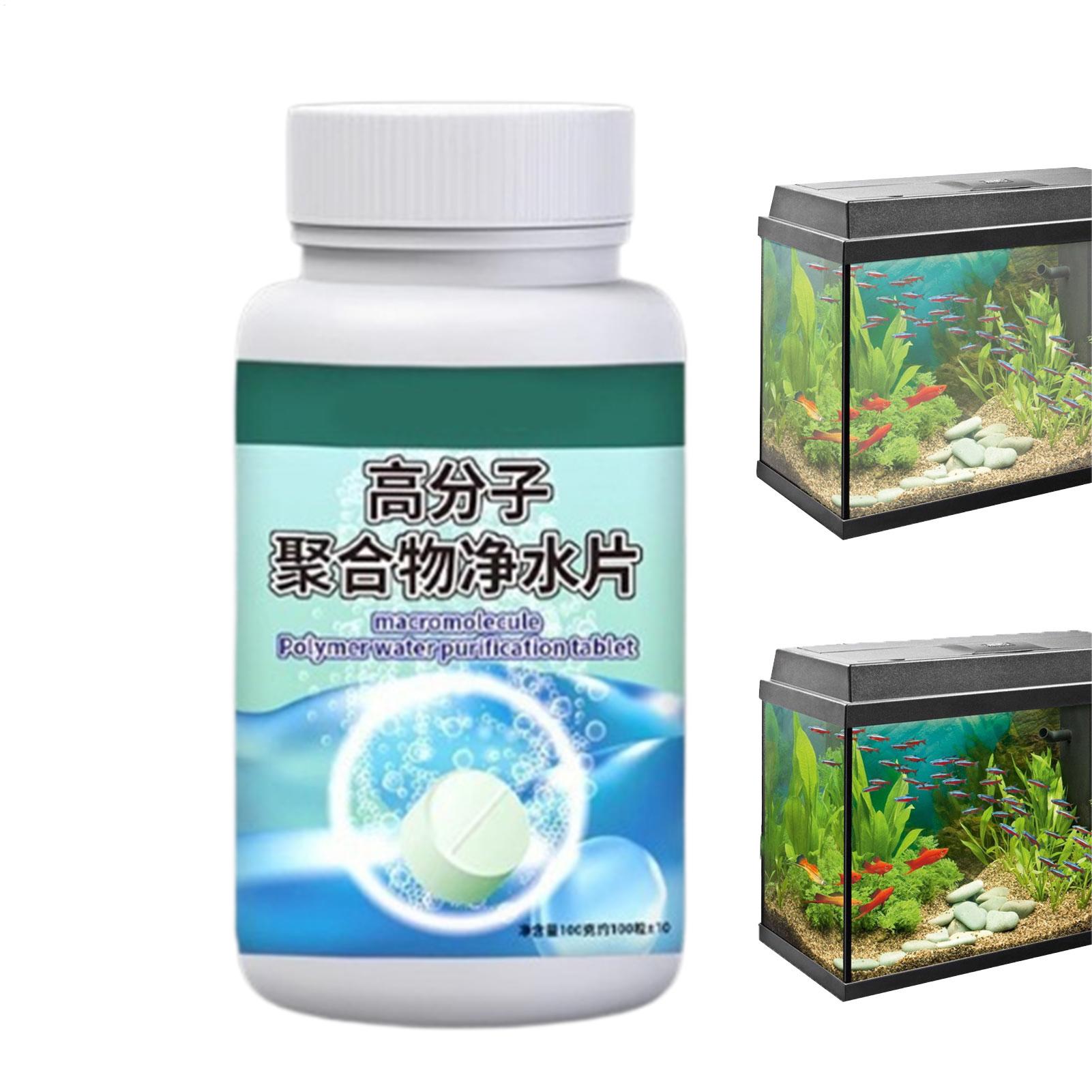Aquarium Fish Medicine - 어항 물 정화제 알개 제거제 타블렛,