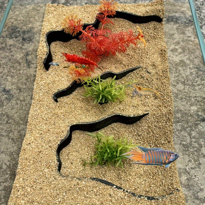 Aquarium Fish Zone - 3피스 수족관 격리벽 | 물고기, 새우,