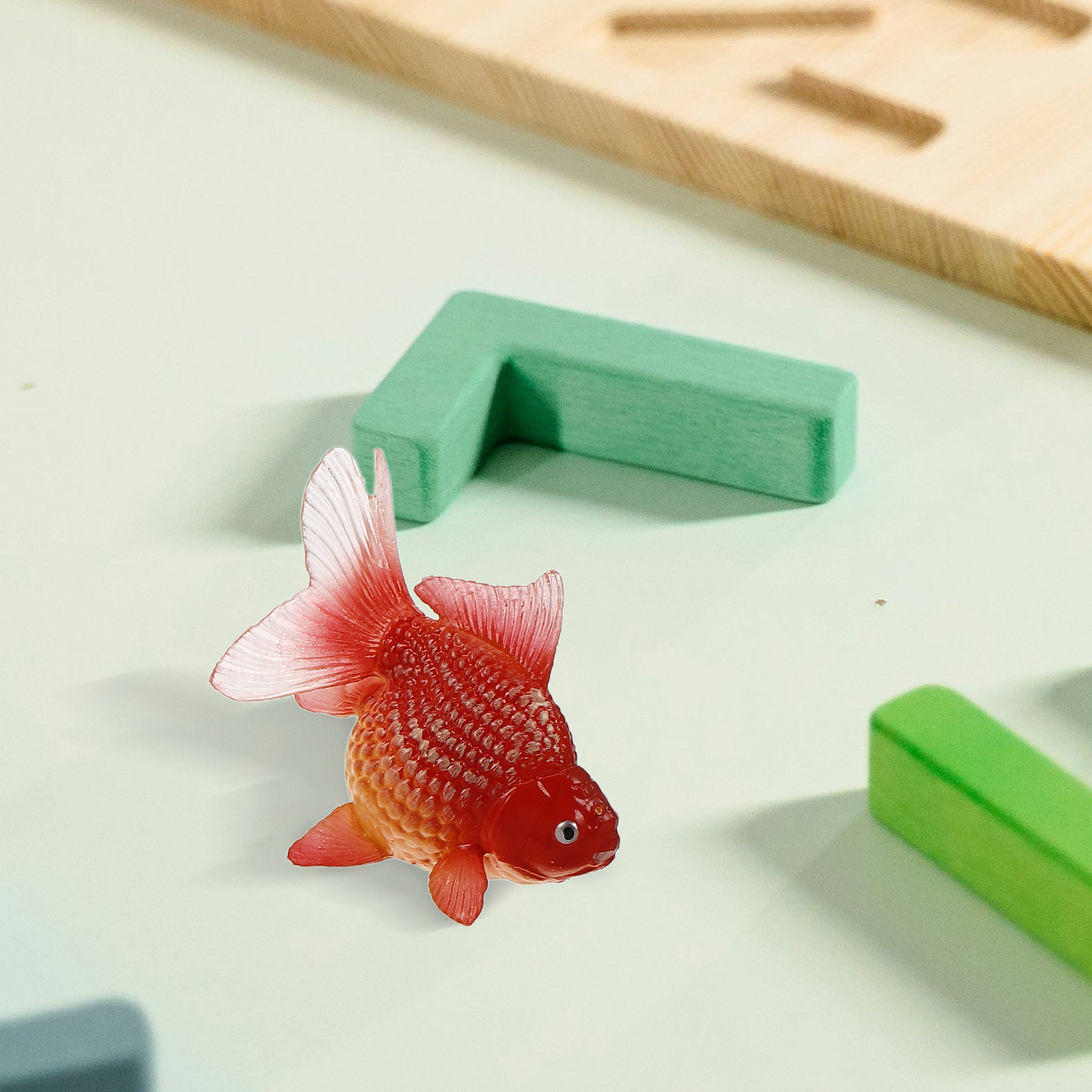 Aquarium Fish Artificial - 4개입 사실적인 수족관 장식용 인조 잉어,