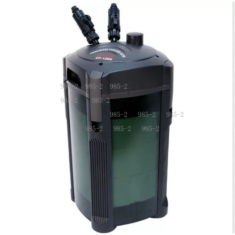 Fish Tank Filter Aquarium - 초저소음 수족관 캐니스터 필터 CF1200 외부