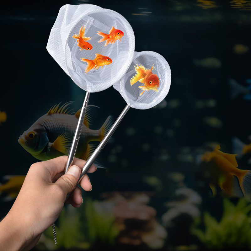 Aquarium Fish Net Small - 수족관 물고기 낚시 그물 스테인레스 스틸