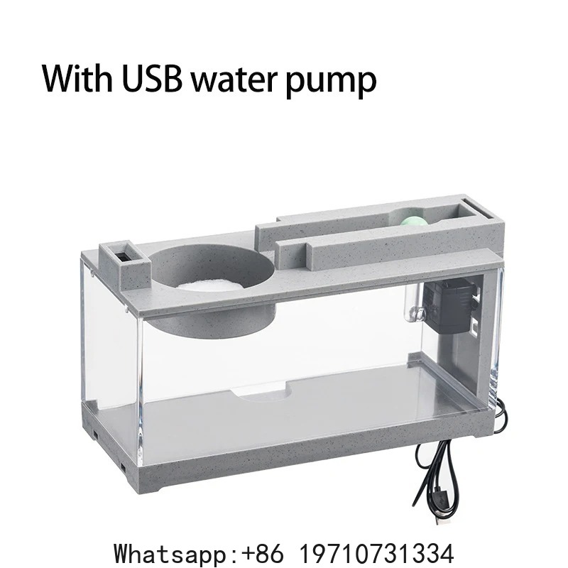 Fish Tank Filter Aquarium - 수족관 물고기 탱크 키트 내장형 산소