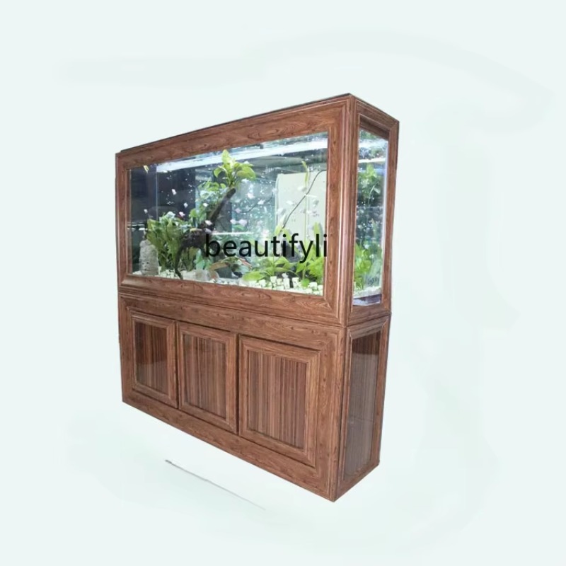 Live Fish Aquarium - 중국산 어항 대형 거실 수족관 생태