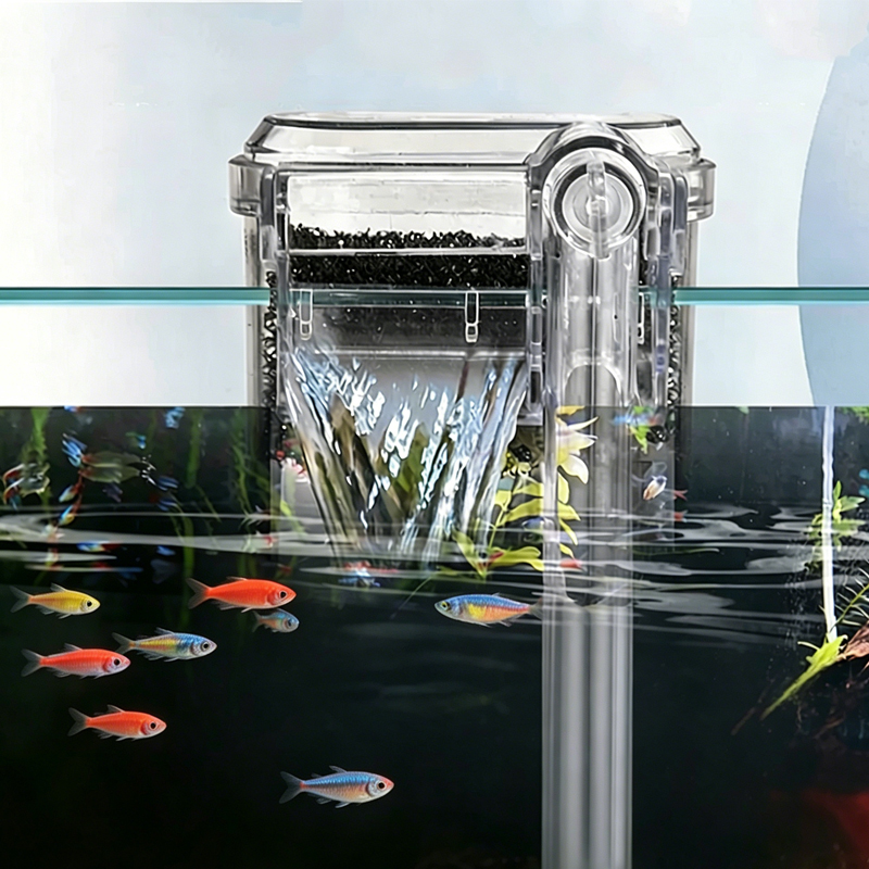 Aquarium Fish For Beginners - 새로운 수족관 걸이식 필터 미니 필터