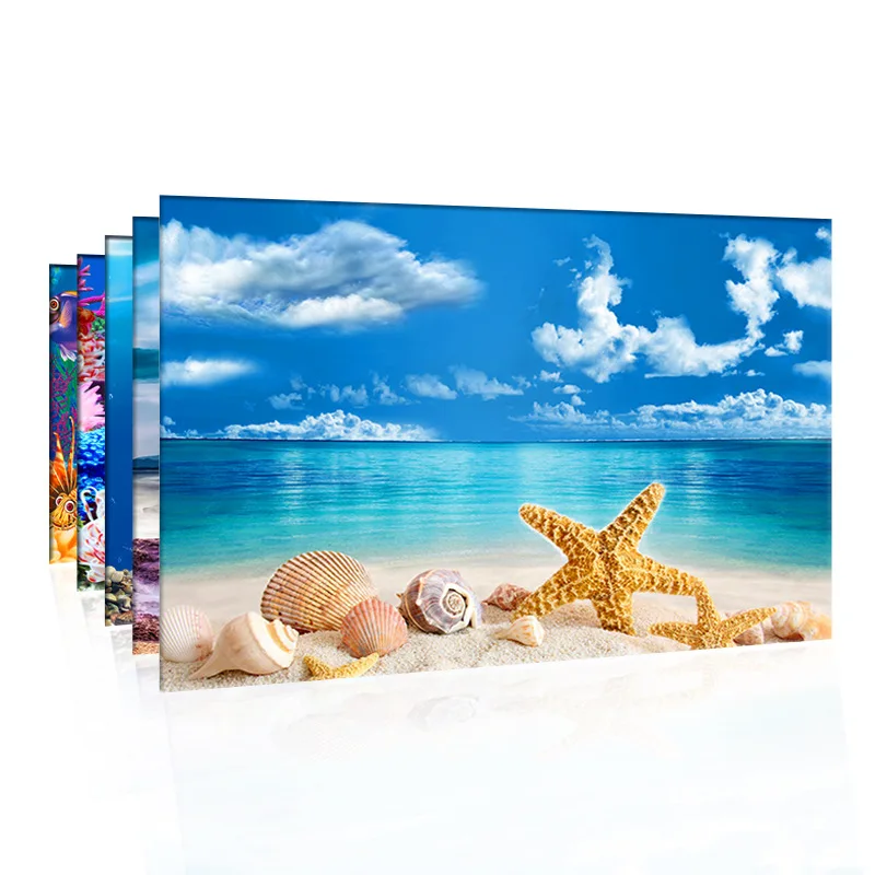 수족관을위한 배경 3d 스티커 포스터 물고기 탱크 수족 - Aquarium Fish Only 리뷰 및 가격