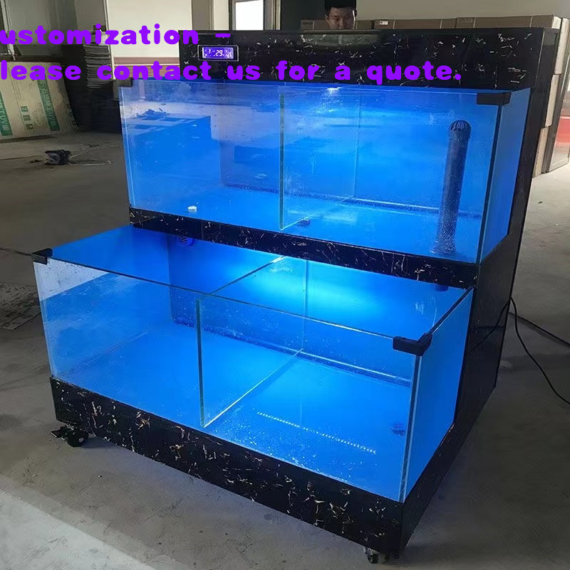 사각형 모양의 수족관 어항, 슈퍼마켓, 호텔, 해산물  - Aquarium Fish Market 리뷰 및 가격