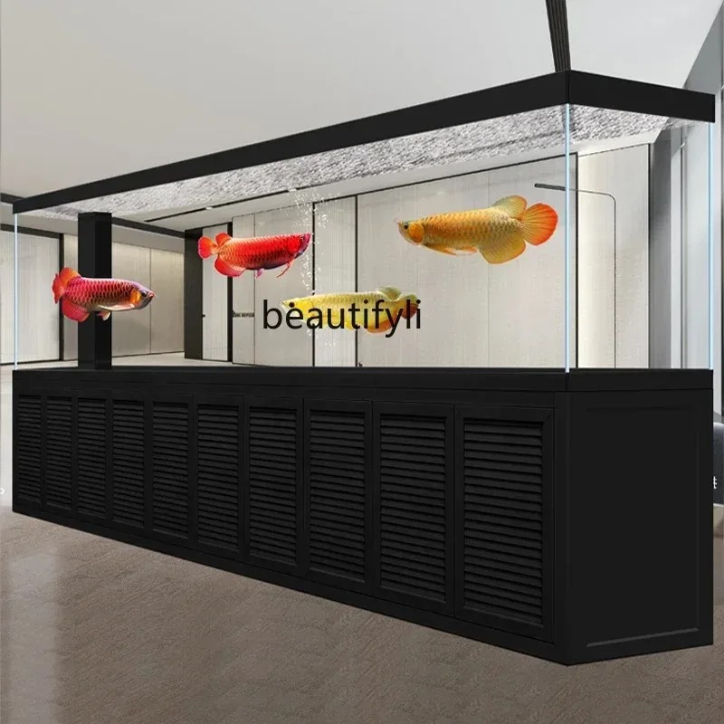 새로운 초대형 사무실 알루미늄 어항 거실 가정용 초백색 - Live Fish Aquarium 리뷰 및 가격