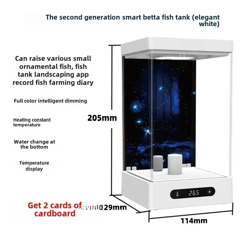 스마트 베타 전용 어항 데스크탑 미니 소형 생태 자순환 - Aquarium Fish Betta 리뷰 및 가격