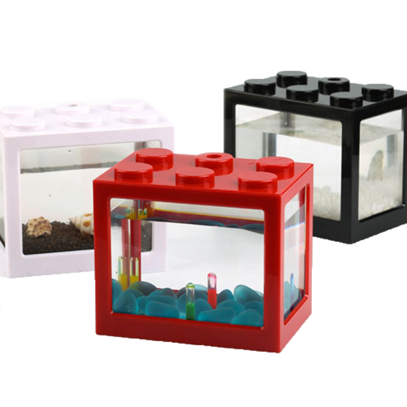 7색 미니 어항 베타 물고기 사육통 창의적인 조합 가능 - Aquarium Fish Betta 리뷰 및 가격