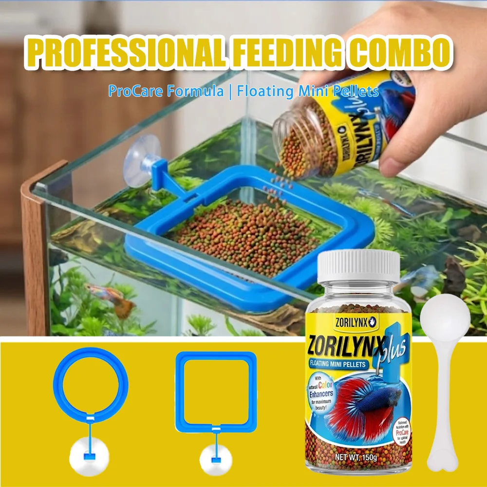 베타 물고기 먹이 플로팅 미니 펠릿, 수족관 급식 링  - Aquarium Fish Medicine 리뷰 및 가격