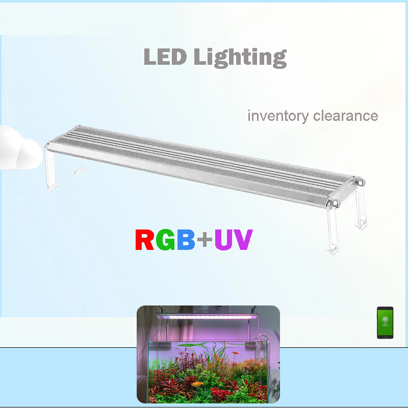 LED 조명 60cm 80cm 90cm RGB UV 수 - Aquarium Fish For Sale 리뷰 및 가격