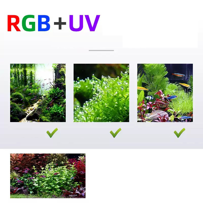 LED 조명 60cm 80cm 90cm RGB UV 수 - Aquarium Fish For Sale 리뷰 및 가격