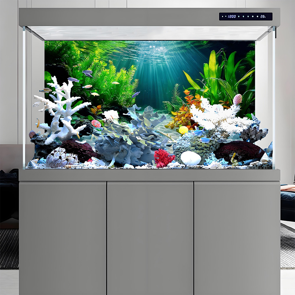 다채로운 수생 식물 천국, 어항 배경 그림, 수족관 스 - Aquarium Fish Paradise 리뷰 및 가격