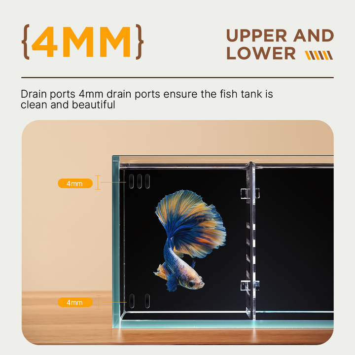 모듈식 자가 세척 유리 어항 다중 구역 수족관 시스템  - Aquarium Fish Zone 리뷰 및 가격