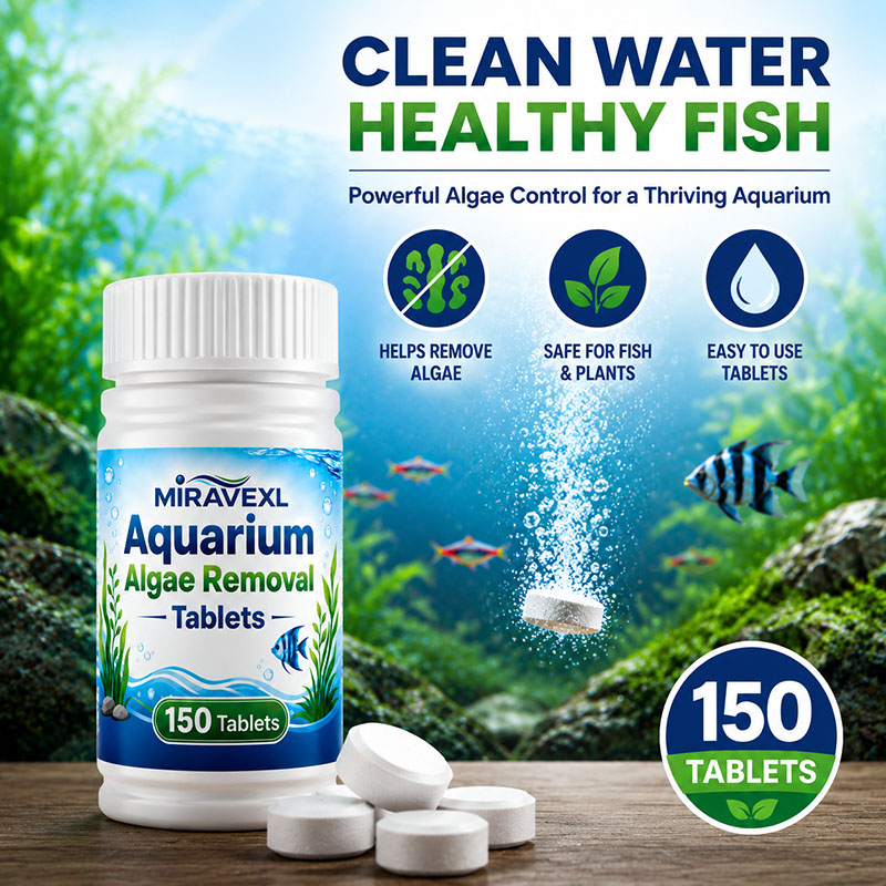 미라베엑스엘 150 수족관 조류 제거 정제, 안전한 조 - Live Fish Aquarium 리뷰 및 가격