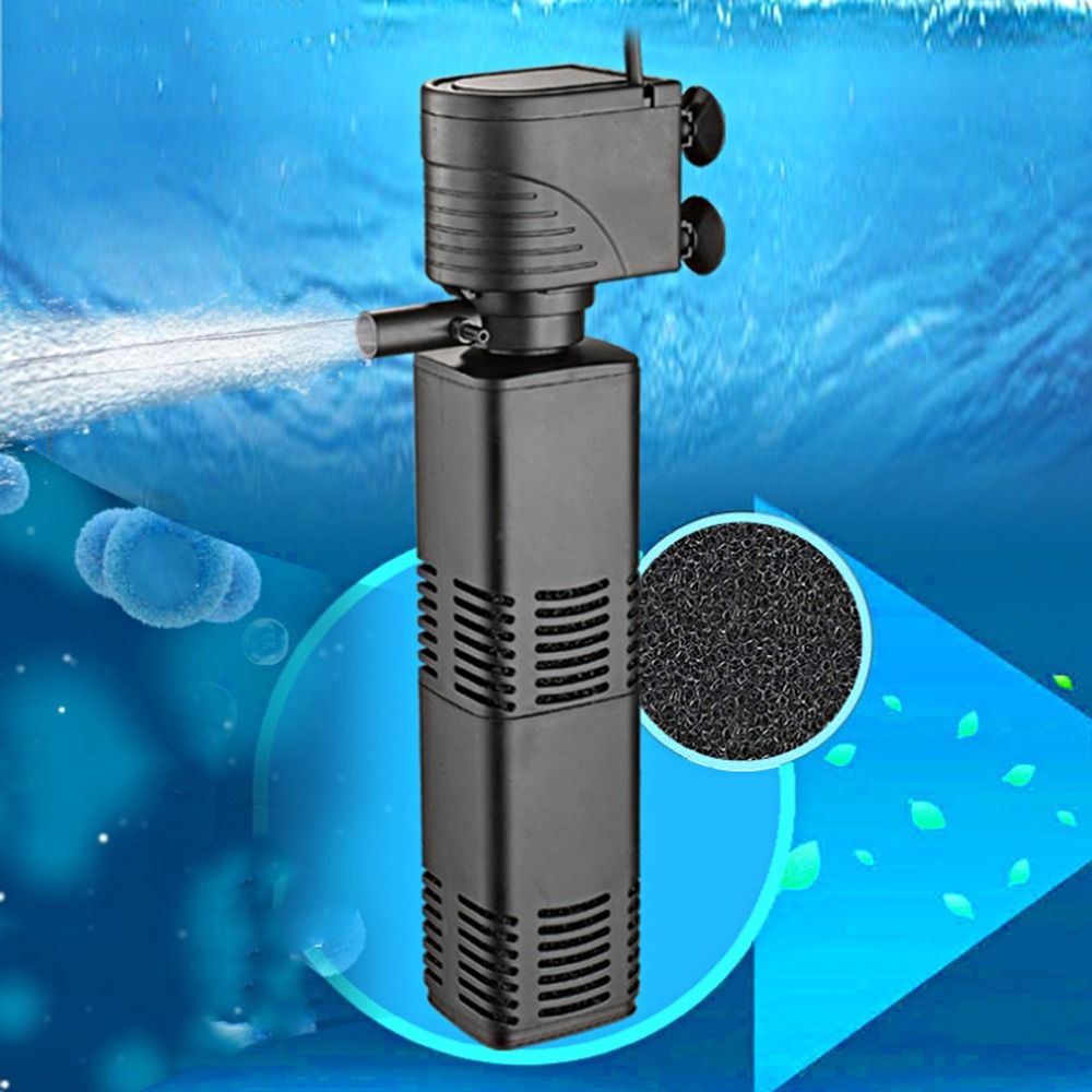 플라스틱 3 in 1 어항 필터 여과기 4/6/12/2 - Fish Tank Filter Aquarium 리뷰 및 가격