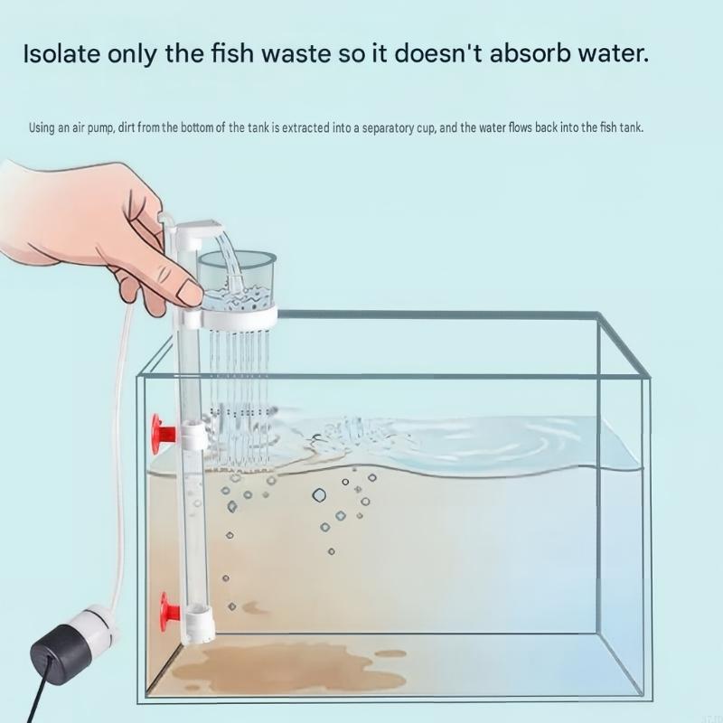 에어 리프트 수족관 가정용 탱크 바닥 청소용 폐기물 수 - Fish Tank Filter Aquarium 리뷰 및 가격